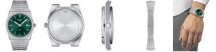 Tissot Men's PRX Silver-Tone Stainless Steel Bracelet Watch 40mm